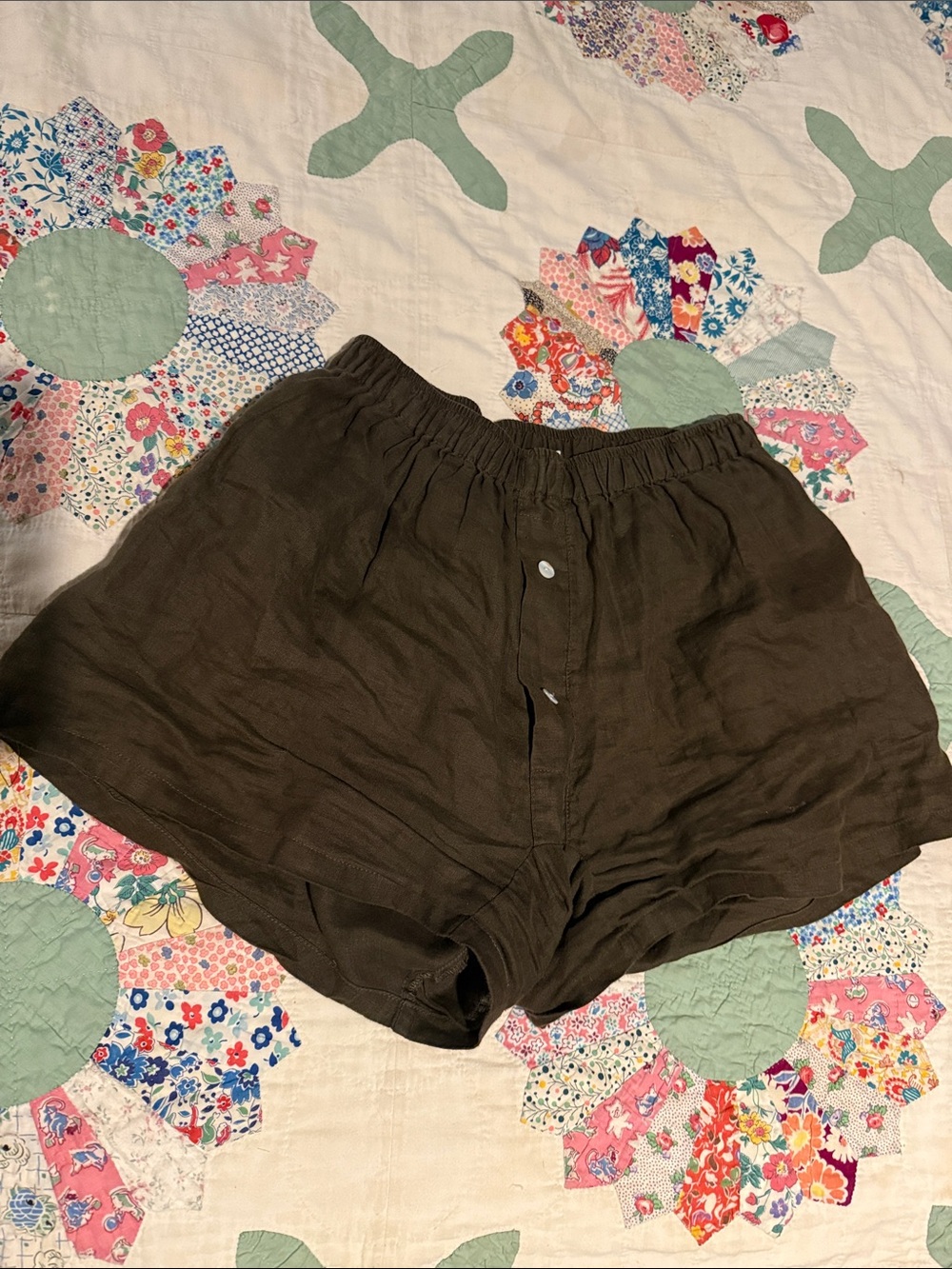 Deiji Studios linen shorts